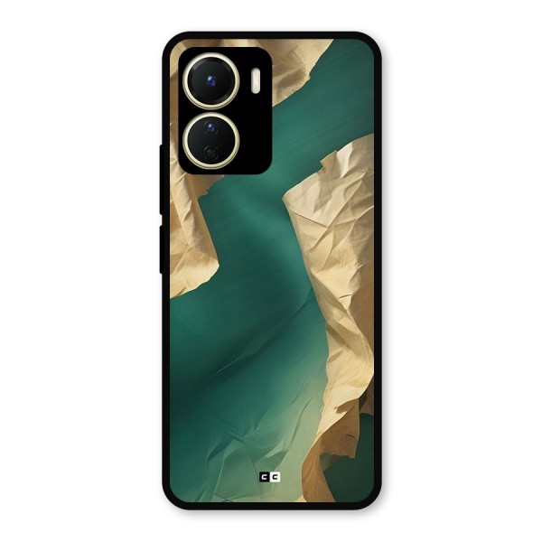 Cool Vintage Paper Metal Back Case for Vivo Y16