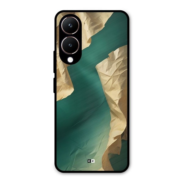 Cool Vintage Paper Metal Back Case for Vivo Y28