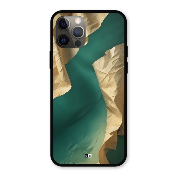 Cool Vintage Paper Metal Back Case for iPhone 12 Pro
