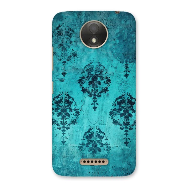 Cool Vintage Wall Back Case for Moto C Plus
