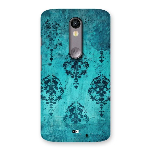 Cool Vintage Wall Back Case for Moto X Force