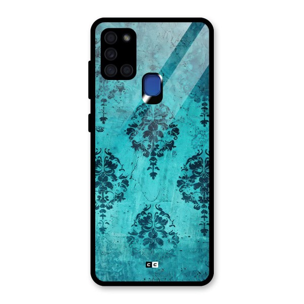 Cool Vintage Wall Glass Back Case for Galaxy A21s