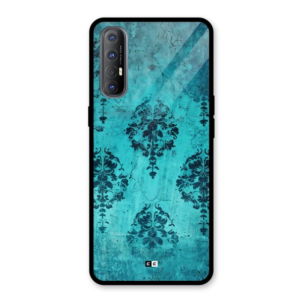 Cool Vintage Wall Glass Back Case for Oppo Reno3 Pro