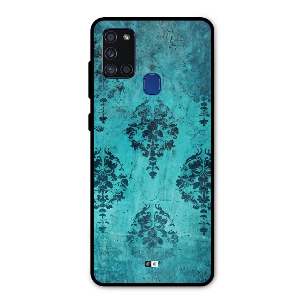 Cool Vintage Wall Metal Back Case for Galaxy A21s
