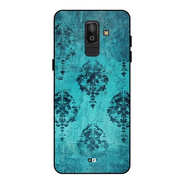 Cool Vintage Wall Metal Back Case for Galaxy J8