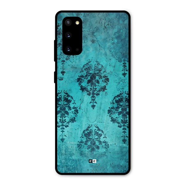 Cool Vintage Wall Metal Back Case for Galaxy S20