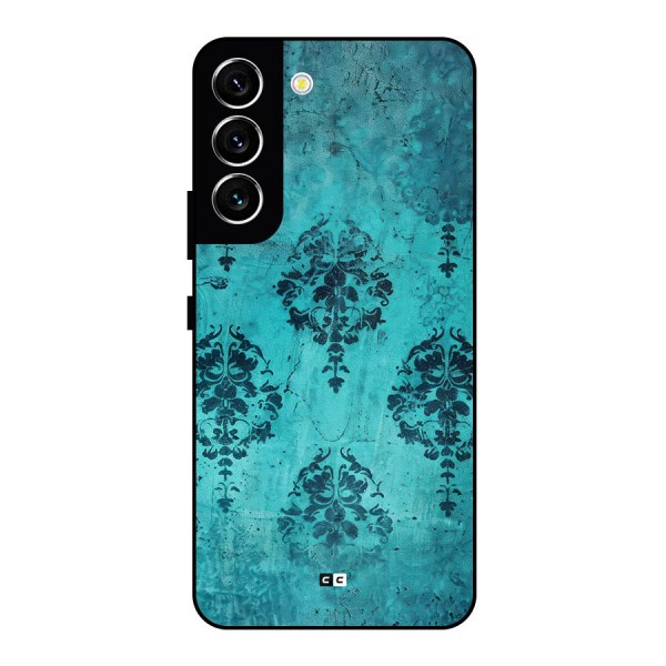 Cool Vintage Wall Metal Back Case for Galaxy S22 5G