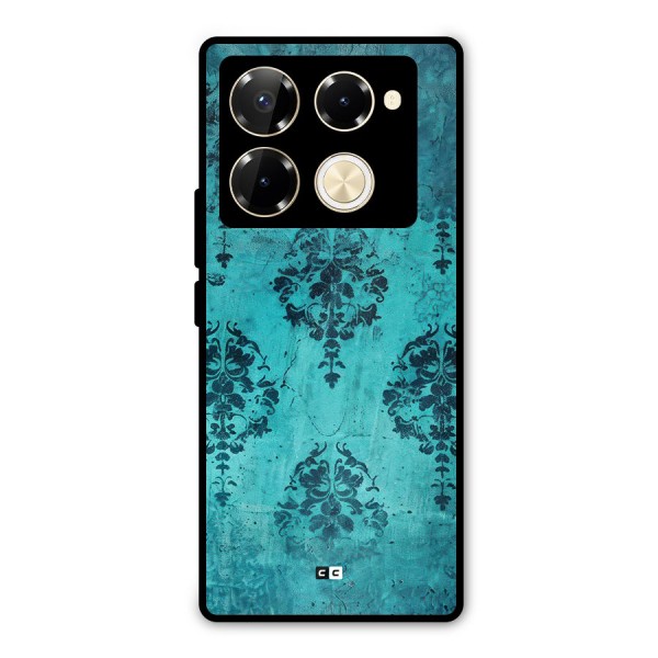Cool Vintage Wall Metal Back Case for Infinix Note 40 Pro