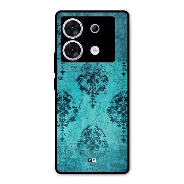 Cool Vintage Wall Metal Back Case for Infinix Zero 30 5G