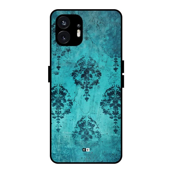 Cool Vintage Wall Metal Back Case for Nothing Phone 2