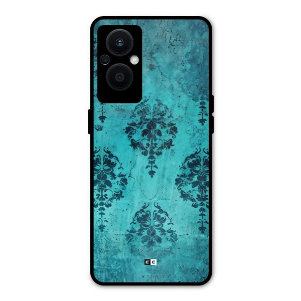 Cool Vintage Wall Metal Back Case for Oppo F21s Pro 5G