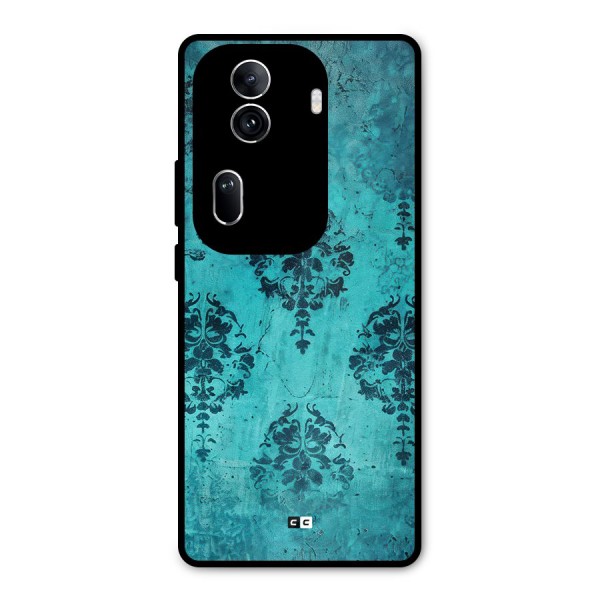 Cool Vintage Wall Metal Back Case for Oppo Reno11 Pro 5G