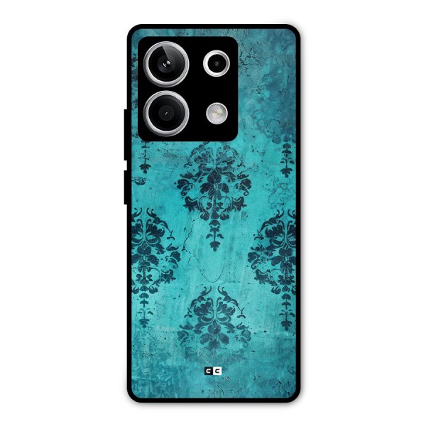 Cool Vintage Wall Metal Back Case for Redmi Note 13 5G