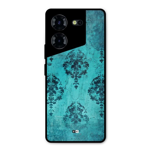 Cool Vintage Wall Metal Back Case for Tecno Pova 5 Pro 5G