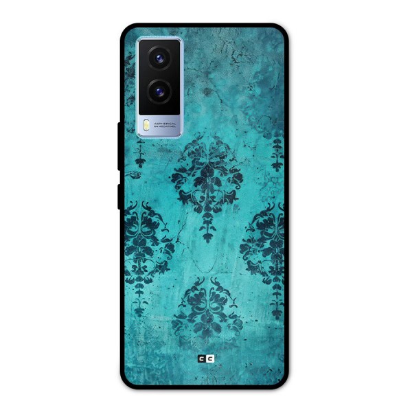 Cool Vintage Wall Metal Back Case for Vivo V21e 5G