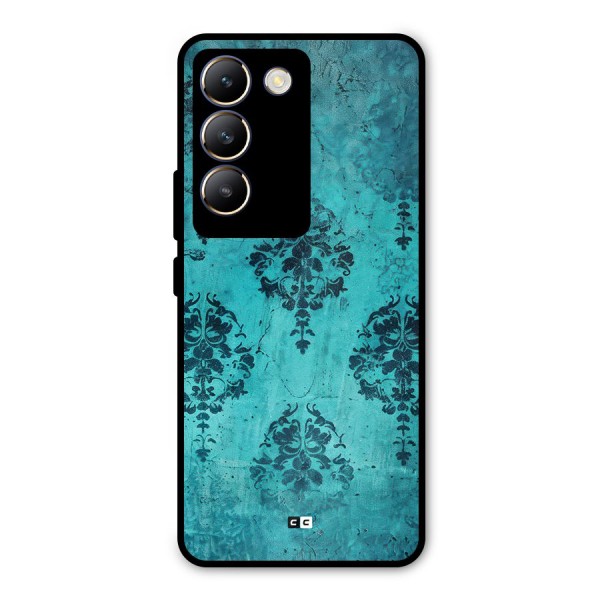 Cool Vintage Wall Metal Back Case for Vivo Y200e