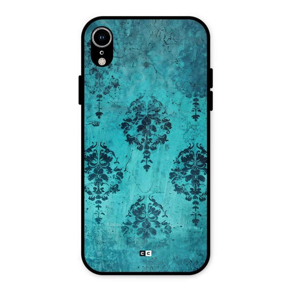 Cool Vintage Wall Metal Back Case for iPhone XR