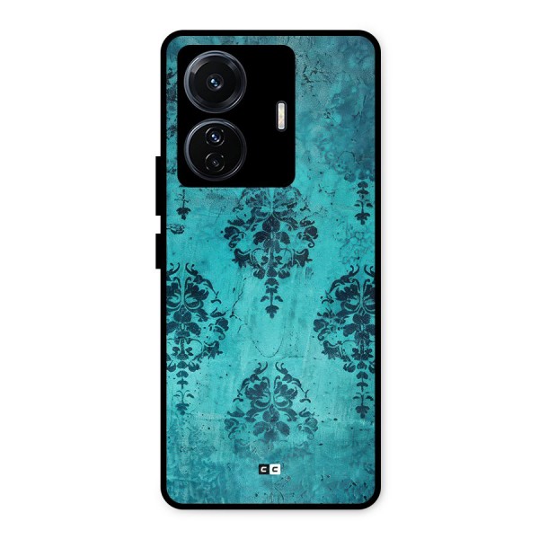 Cool Vintage Wall Metal Back Case for iQOO Z6