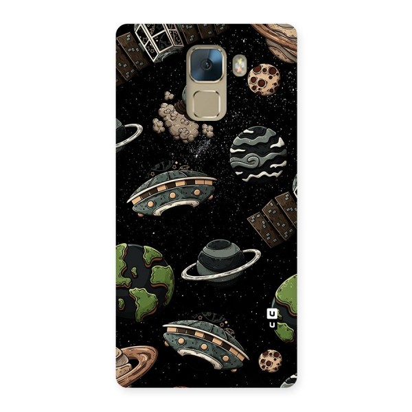 Cosmos Night Sky Anime Pattern Back Case for Huawei Honor 7
