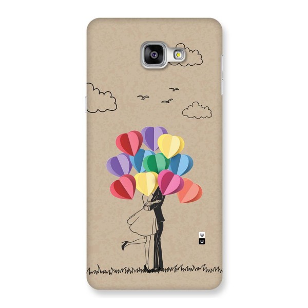 Couple With Card Baloons Back Case for Galaxy A9