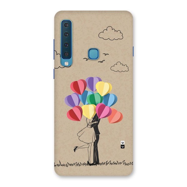 Couple With Card Baloons Back Case for Galaxy A9 (2018)
