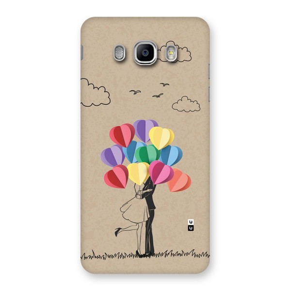 Couple With Card Baloons Back Case for Galaxy J5 2016