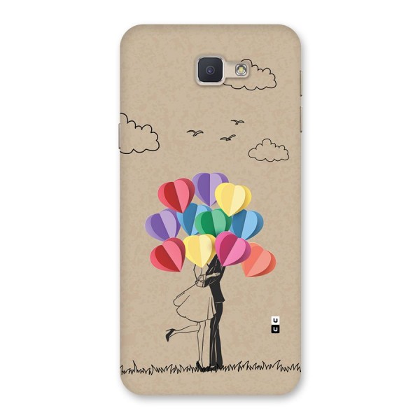Couple With Card Baloons Back Case for Galaxy J5 Prime