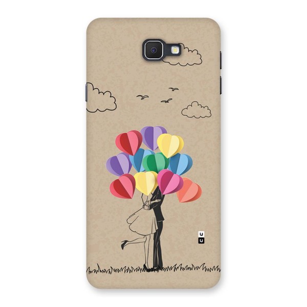 Couple With Card Baloons Back Case for Galaxy J7 Prime