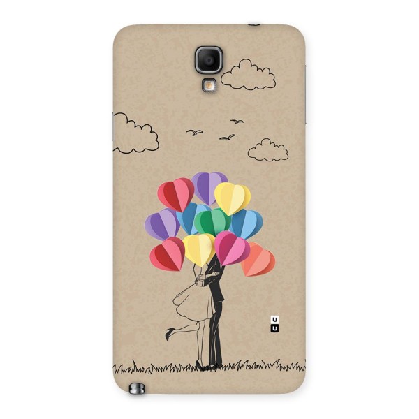 Couple With Card Baloons Back Case for Galaxy Note 3 Neo