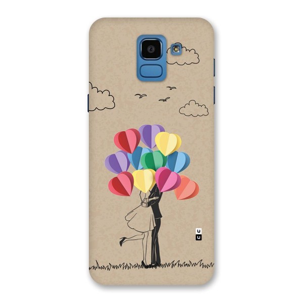 Couple With Card Baloons Back Case for Galaxy On6