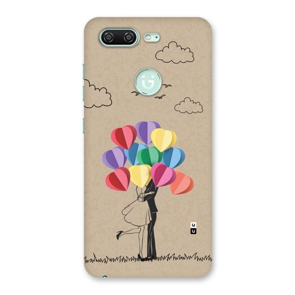 Couple With Card Baloons Back Case for Gionee S10