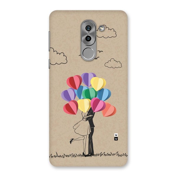 Couple With Card Baloons Back Case for Honor 6X