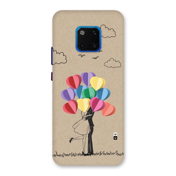 Couple With Card Baloons Back Case for Huawei Mate 20 Pro
