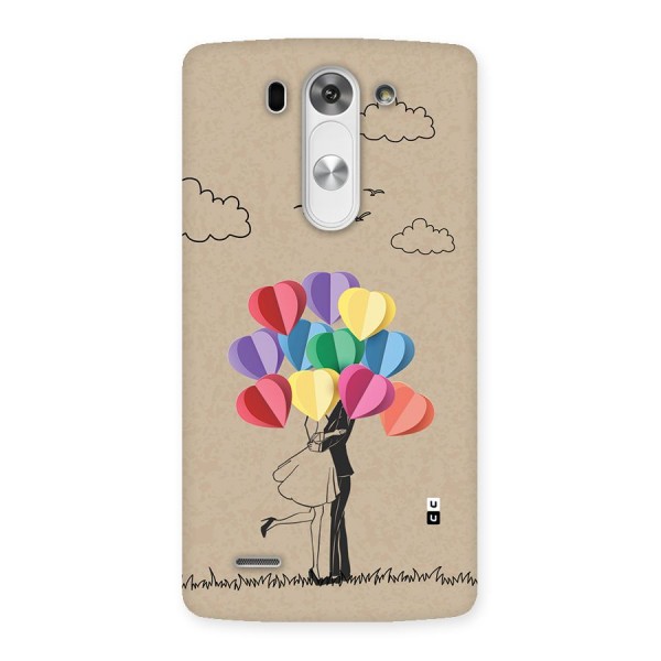Couple With Card Baloons Back Case for LG G3 Mini