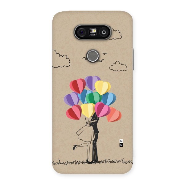 Couple With Card Baloons Back Case for LG G5