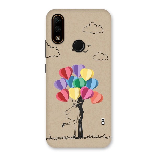 Couple With Card Baloons Back Case for Lenovo A6 Note