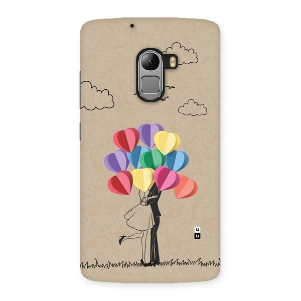 Couple With Card Baloons Back Case for Lenovo K4 Note