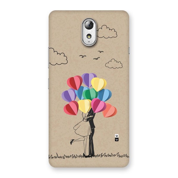 Couple With Card Baloons Back Case for Lenovo Vibe P1M