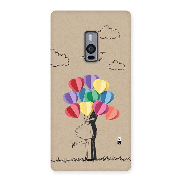 Couple With Card Baloons Back Case for OnePlus 2