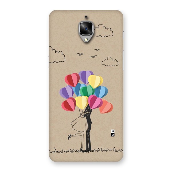 Couple With Card Baloons Back Case for OnePlus 3