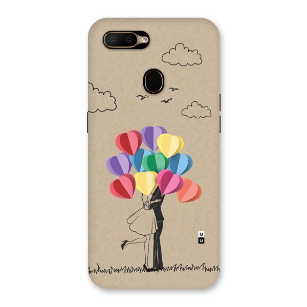 Couple With Card Baloons Back Case for Oppo A5s