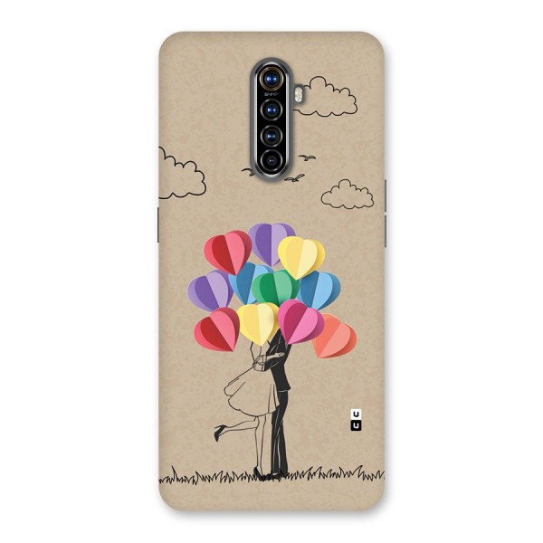 Couple With Card Baloons Back Case for Realme X2 Pro