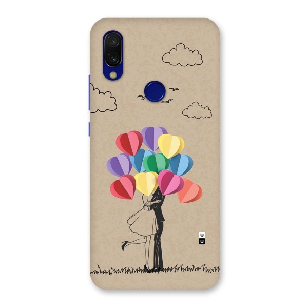 Couple With Card Baloons Back Case for Redmi 7