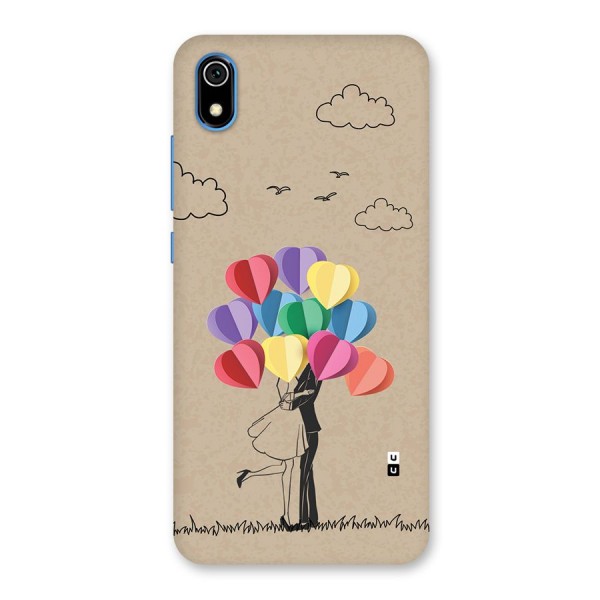 Couple With Card Baloons Back Case for Redmi 7A