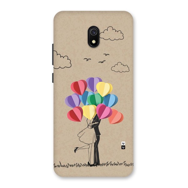 Couple With Card Baloons Back Case for Redmi 8A