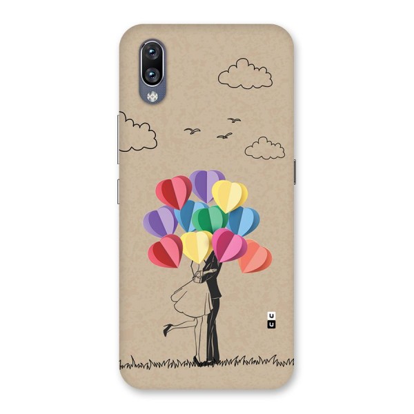 Couple With Card Baloons Back Case for Vivo NEX