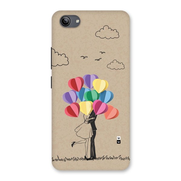 Couple With Card Baloons Back Case for Vivo Y81i