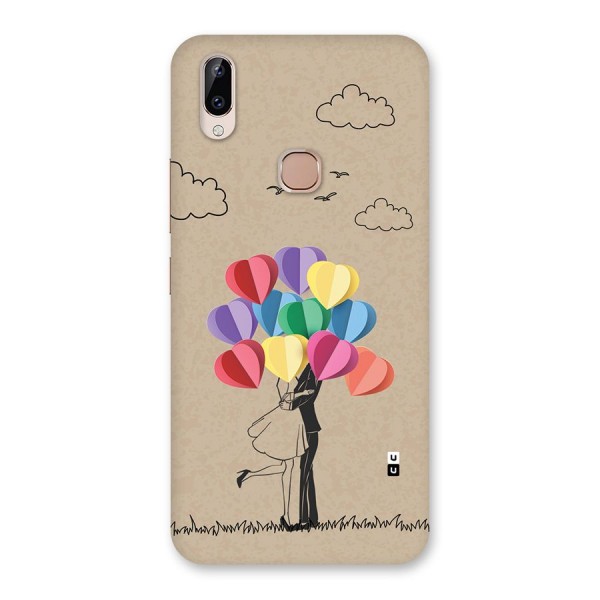 Couple With Card Baloons Back Case for Vivo Y83 Pro