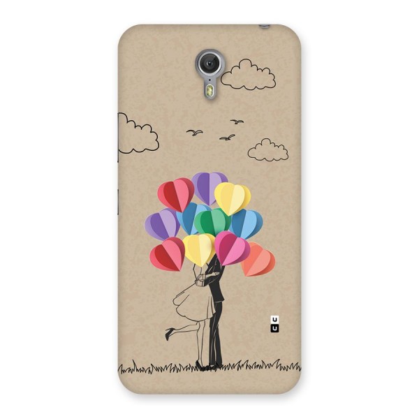 Couple With Card Baloons Back Case for Zuk Z1