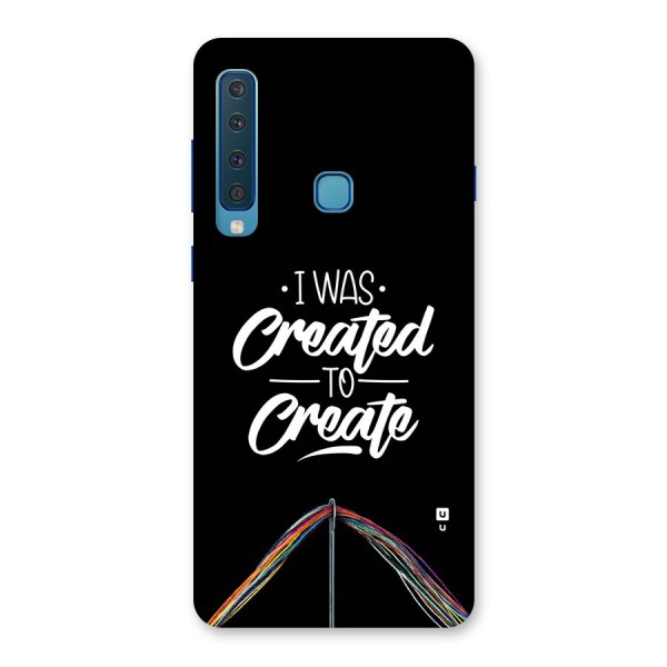 Created to Create Back Case for Galaxy A9 (2018)